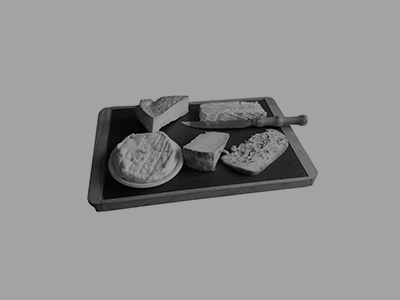 Slate cheese platter