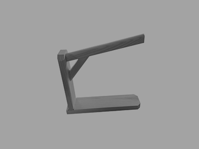 Display rack for strings of little